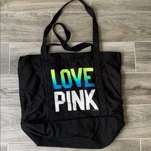 Victoria’s Secret PINK Tote Bag love pink large